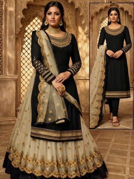 সেলাই ছাড়া (আনরেডি) এম্বোডারি ড্রেস কোড - 1216