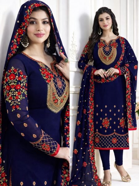 সেলাই ছাড়া (আনরেডি) এম্বোডারি ড্রেস কোড - 1204