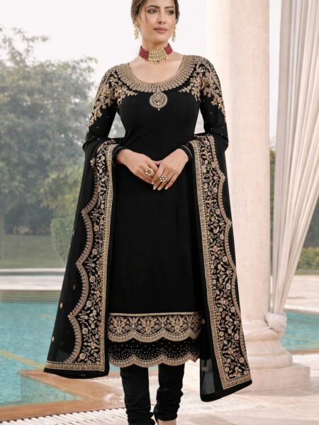 সেলাই ছাড়া (আনরেডি) এম্বোডারি পার্টি ড্রেস কোড - 1440