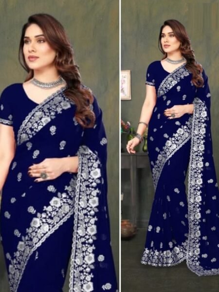 প্রিমিয়াম ডিজাইনার শাড়ি কালেকশন : Code - 1053