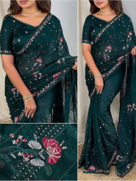 প্রিমিয়াম ডিজাইনার শাড়ি কালেকশন : Code - 1054