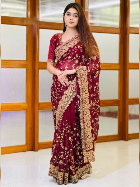 প্রিমিয়াম ডিজাইনার শাড়ি কালেকশন : Code - 1059
