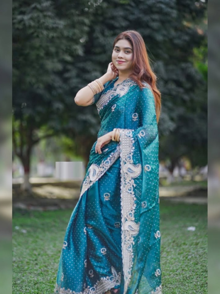 প্রিমিয়াম ডিজাইনার শাড়ি কালেকশন : Code - 1067