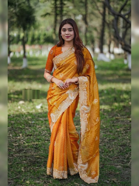 প্রিমিয়াম ডিজাইনার শাড়ি কালেকশন : Code - 1070